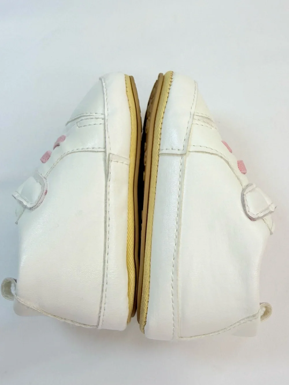 True Religion White & Pink Kids (Baby) Size 3 Sneakers with Glitter Accent NWOT